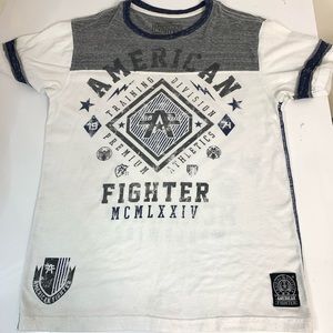 American Fighter Shirts - American Fighter Mens Short Sleeve Tee. Large American Fighter Shirts - American Fighter Mens Short Sleeve Tee. Large
